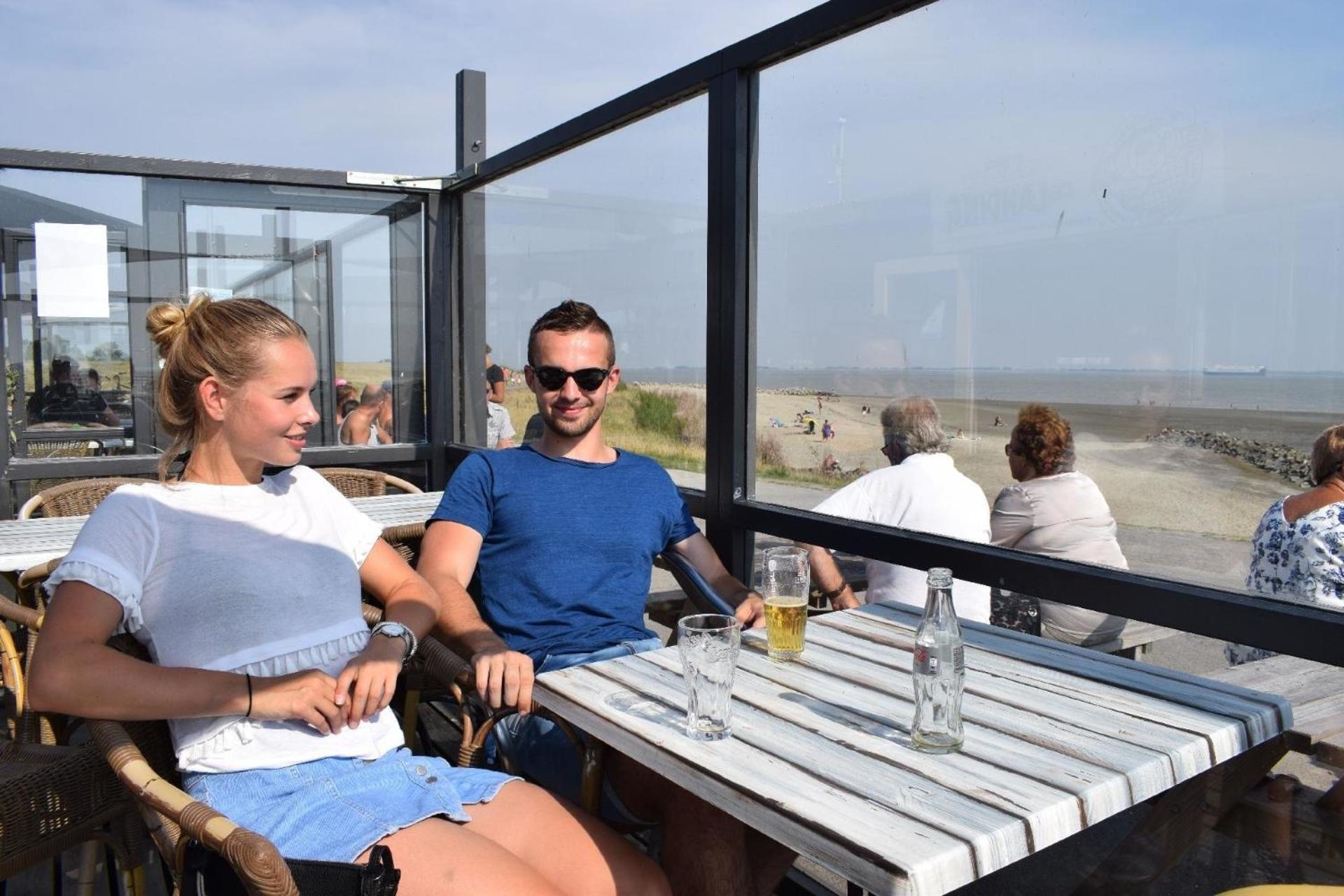 Campingplatz Scheldeoord Zeeland Neben Einem Sandstrand Baarland エクステリア 写真
